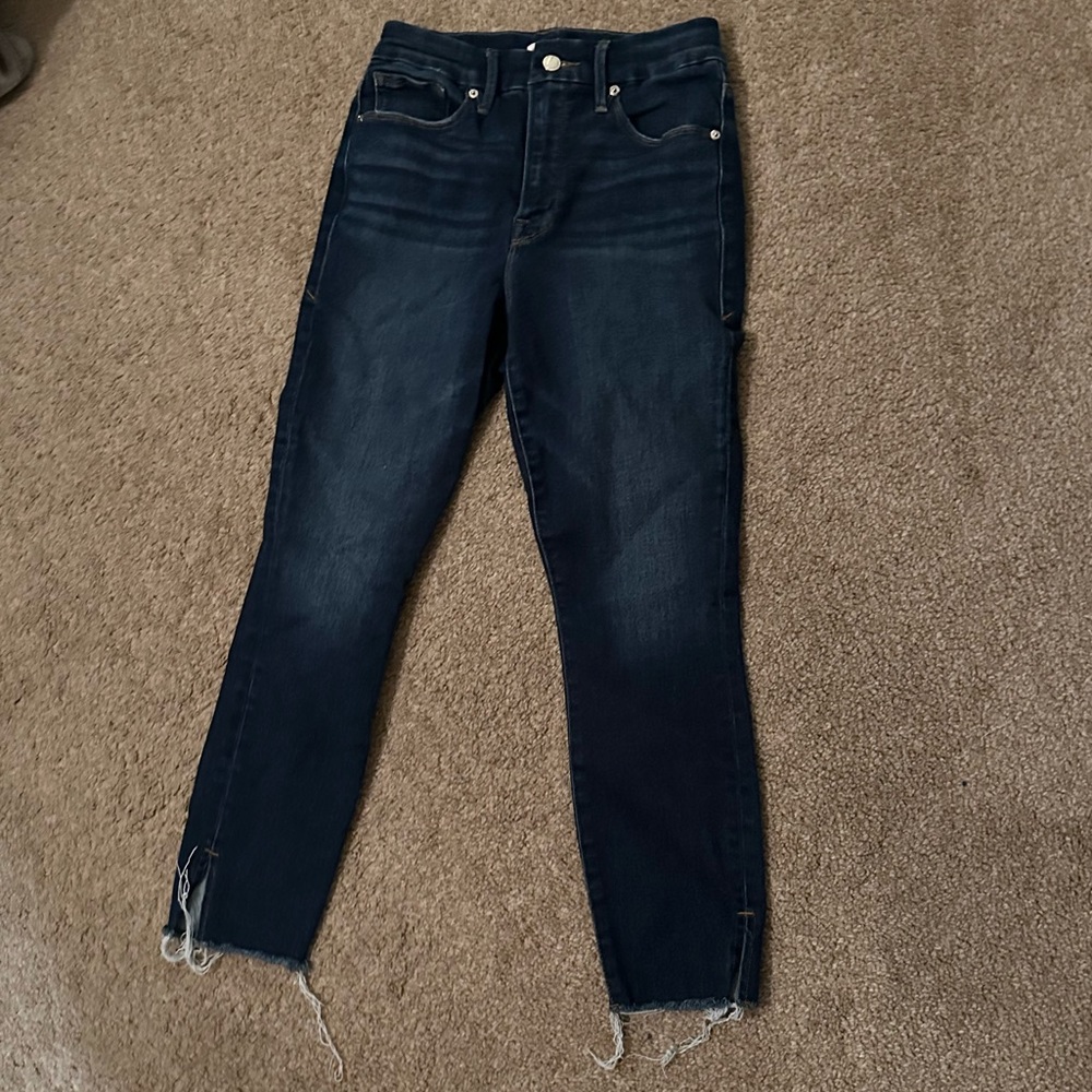 Good American Good Waist Crop